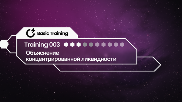 Базовый тренинг SNAP 03: Объяснение концентрированной ликвидности